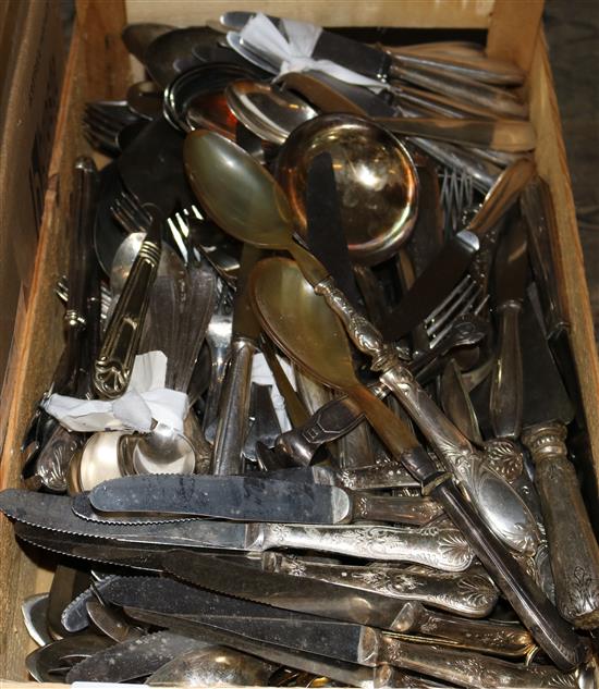 Large qty mixed French cutlery